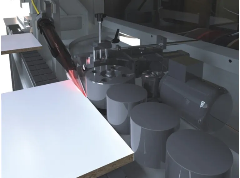 bordure avec la technologie laser Stefani