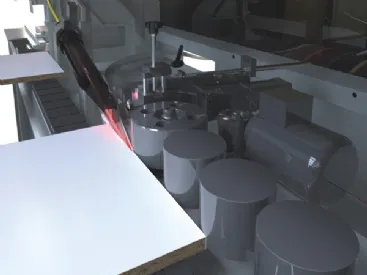 bordure avec la technologie laser Stefani