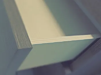 Tiroirs pour meubles Chipboard enveloppés dans des feuilles de PVC